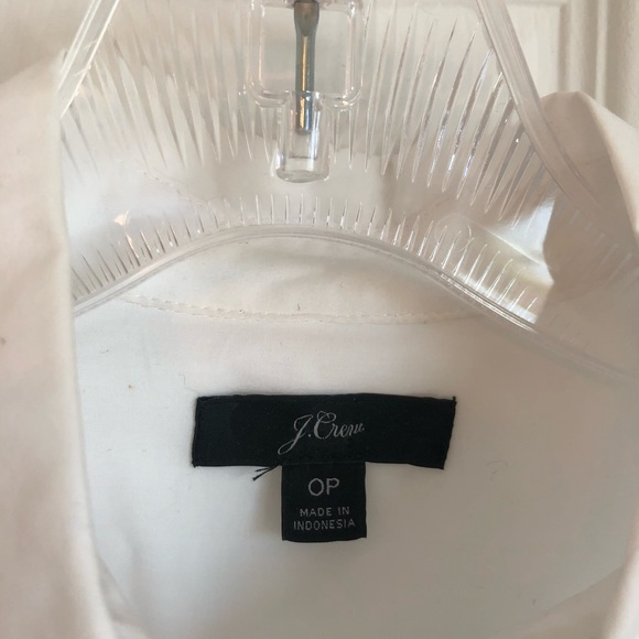 J.Crew Classic White Blouse - Picture 2 of 4